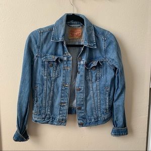 LEVIS ORIGINAL JEAN JACKET - XS